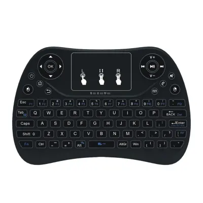 Hot Sale 2.4GHz Wireless Air Mouse QWERTY Keyboard Remote Control Touch Pad Keyboard