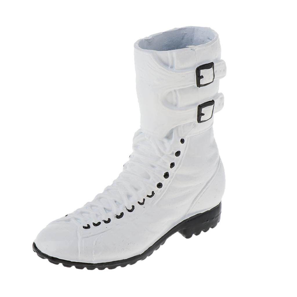 1pair 1:6 Male Boots Man Shoes for 12/'/' Hot Toys//Phicen//Kumik//CY Girls A