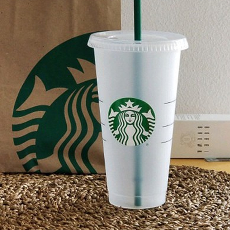 starbucks frosted reusable cup