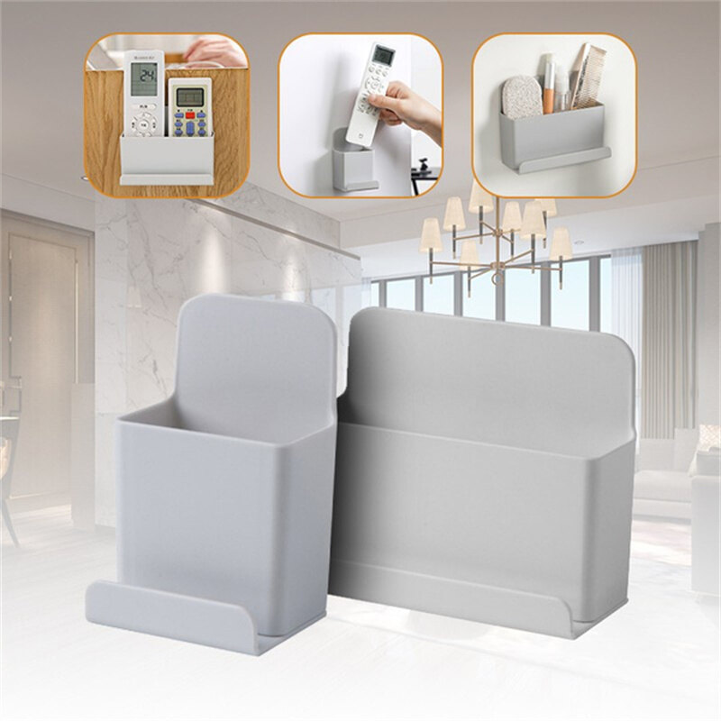 Hộp Đựng Sắp Xếp Treo Tường, Hộp Đựng Điều Hòa Không Khí Điều Khiển Từ Xa, Giá Đỡ Điện Thoại Di Động Giá Đựng Đứng
