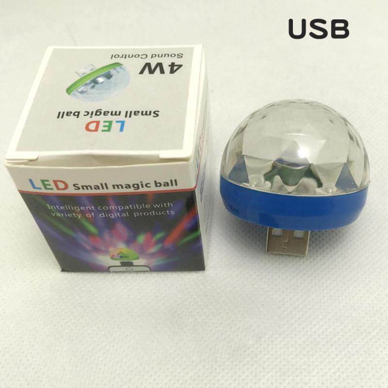 JS Nhỏ Có Thể Sạc Qua USB Điều Khiển Bằng Giọng Nói Bóng Ma Thuật Đèn