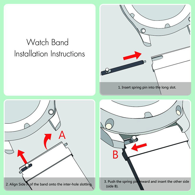 Nylon strap For Haylou Smart Watch 2 LS02 RS4 RS4 Plus watch band
