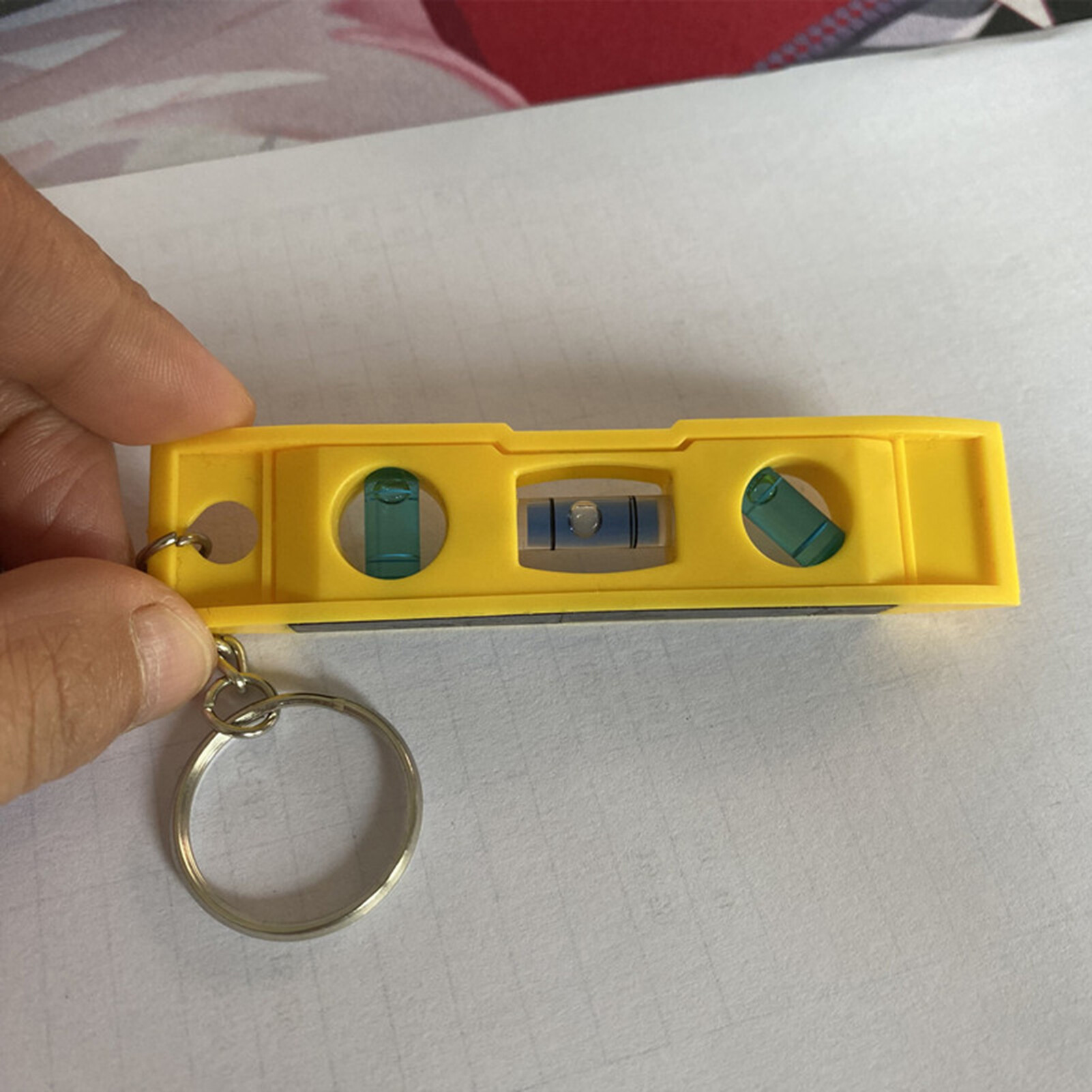 Practical Level Ruler High Accuracy Plastic Magnetic Portable Measuring Level Ruler for Home