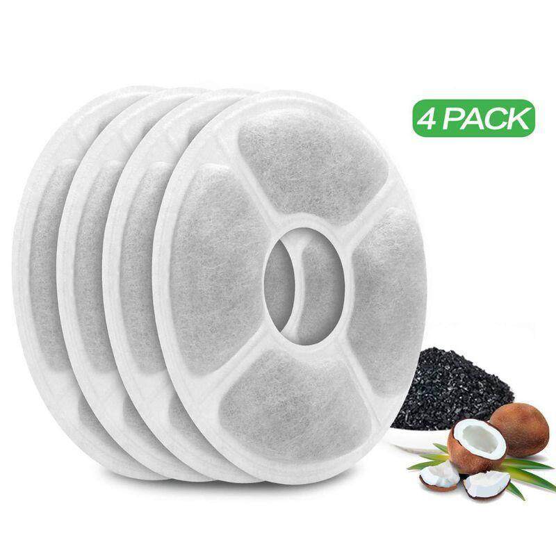 Bộ Lọc Đài Phun Nước Cho Mèo Giữ Trong Như Nước 4 Gói Lọc Than Hoạt Tính Cho Mèo