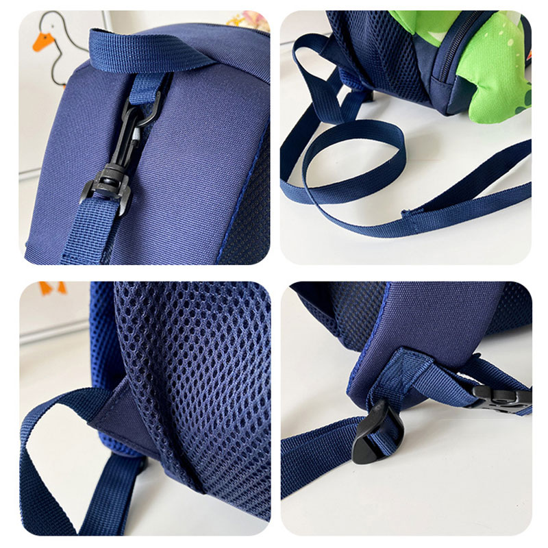 BAOLONGXIN New kids backpack dinosaur leash kindergarten casual backpack