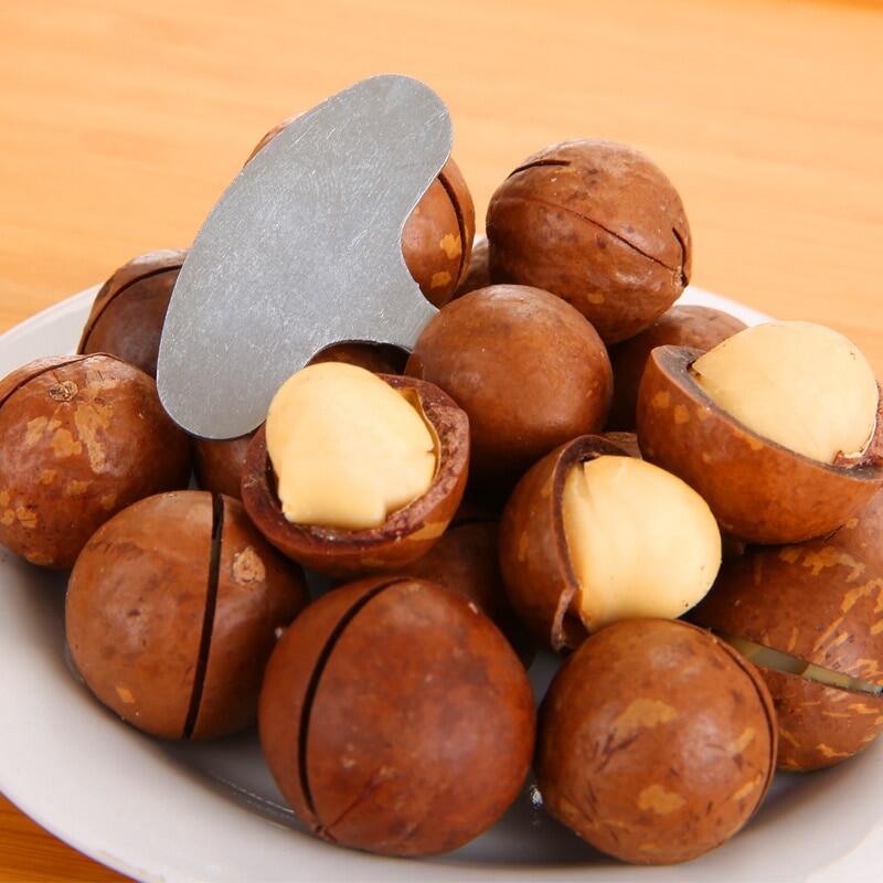 5pcs Hawaiian Fruit Opener Device Mini Crackers Nut Sheller For Macadamia Walnut Hazelnut Walnut Key Kitchen Tool Drop Ship