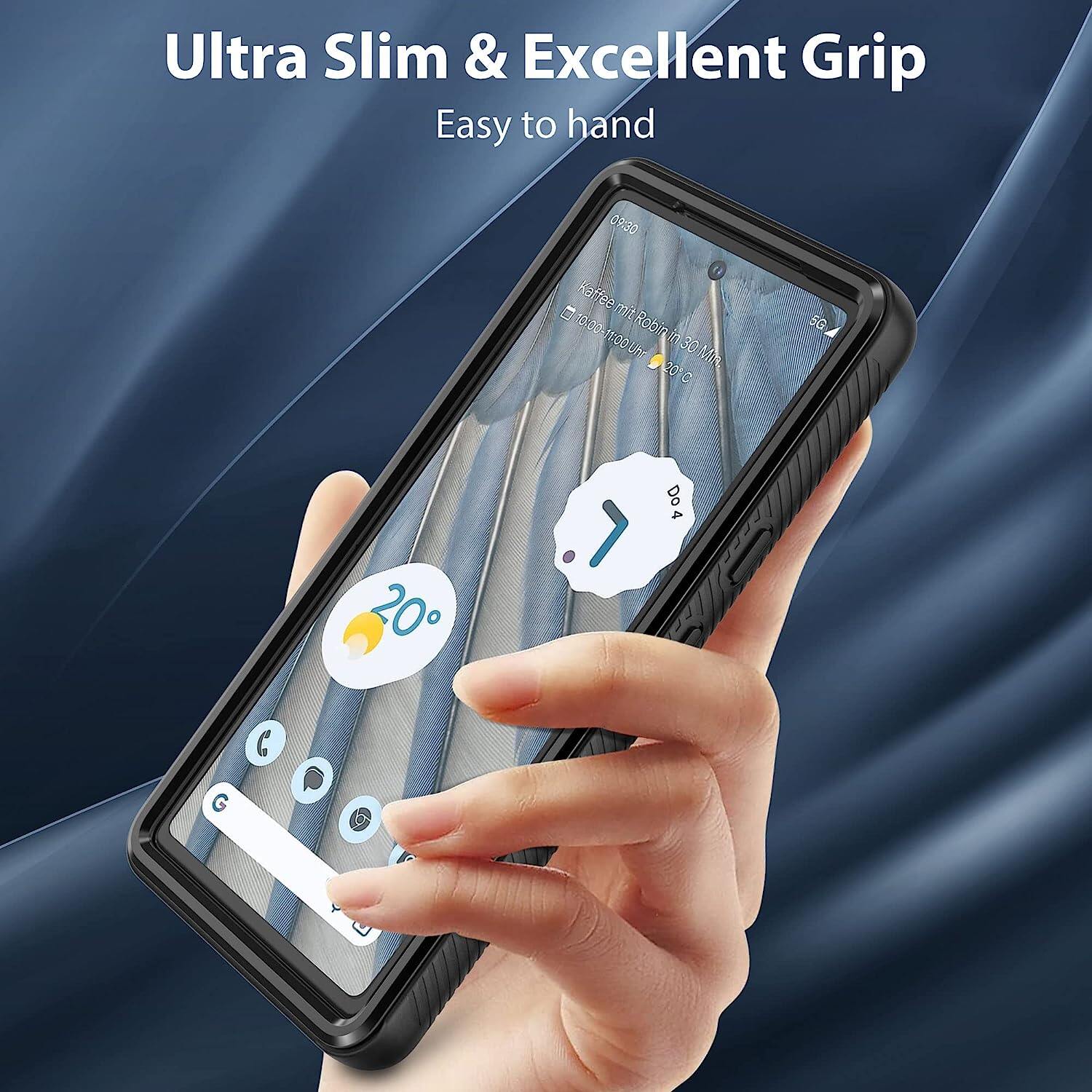 Dual Layer Hybrid Transparent Hard PC Soft Silicone, Clear Back Shockproof Bumper Case for Google Pixel 7A/Pixel 7 Pro/Pixel 7/Pixel 6 Pro/Pixel 6/Pixel 6A