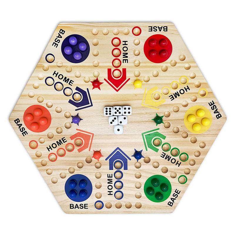 Flying Chess Family Game For Kids And S Double-Sided Flying Strategic Family Game With Colorful Printing Desk Battle Board