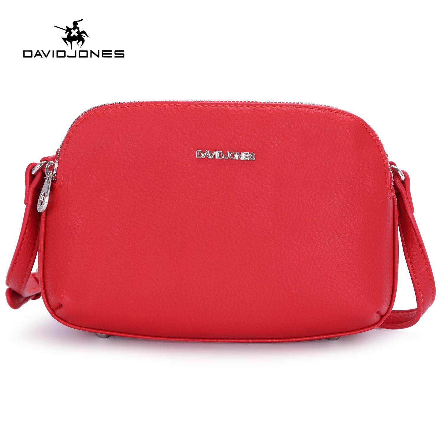 david jones red bag