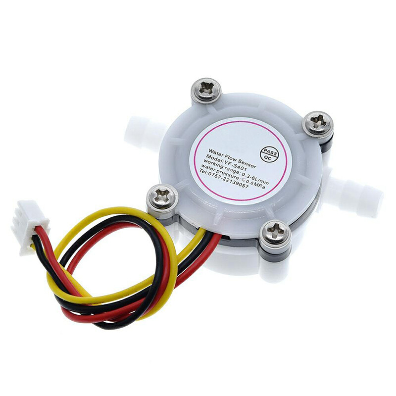 1PCS New Hot Water Coffee Flow Sensor Switch Meter Flowmeter Counter 0.3-6L/min YF-S401