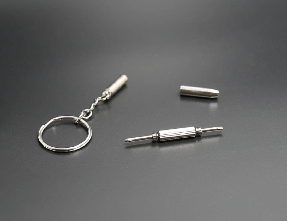 KANEED Cáp chuỗi khoá đa chức năng công cụ sửa chữa tuốc nơ vít cầm tay mini đa công cụ móc chìa khóa