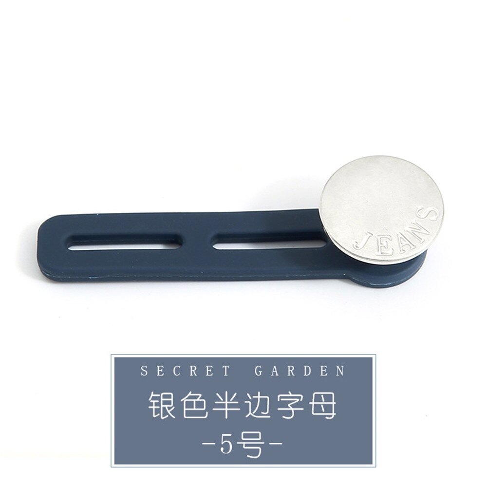 Nail Free Waist Button Retractable Universal Button Extension Button Jeans Button Adjustable Expansion A HELLO GIRL