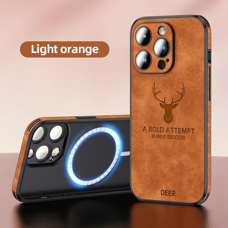 Funda magsafe leather Case for iPhone 15 pro max 14 pro max 13 pro max 12 Pro Max iPhone 11 Pro Max 14 Plus Leather Coque Shockproof Phone Case Cover Capa