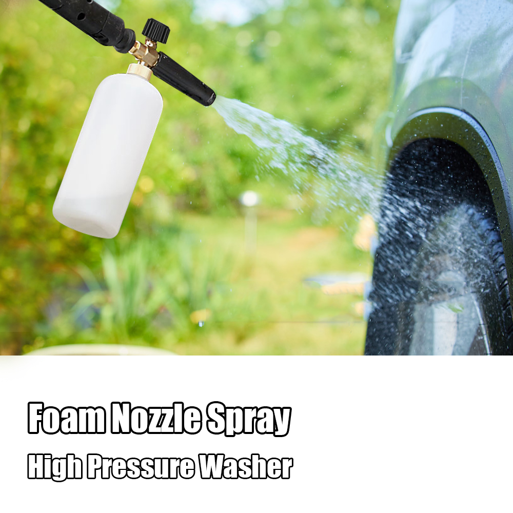 Snow Foam Lance Auto Pressure Washer Jet Quick Release Foam Blaster Compatible with Karcher K2-K7 Pukkr
