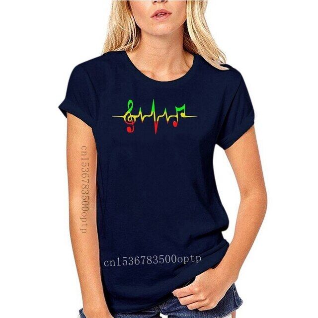 New Men tshirt Short sleeve Music Pulse Reggae Sound Wave Rastafarian Jah Jamaica Rasta Unisex T Shirt tee tops Women t-shirt