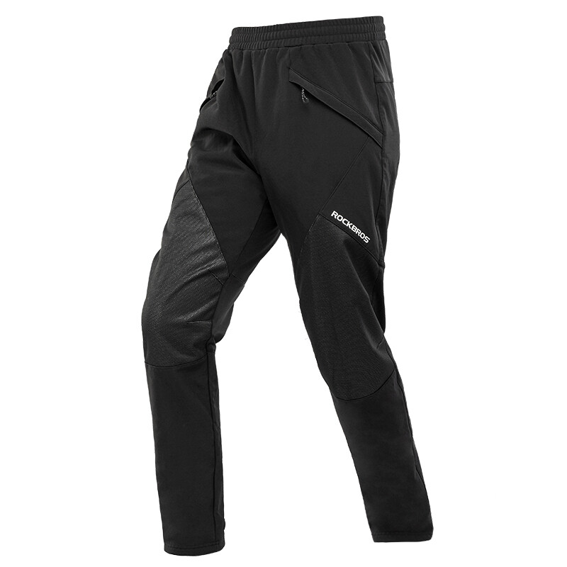 ROCKBROS Cycling Pants Warmmer Windproof Pants For Men Sports Wear Breathable Bicycle accessories