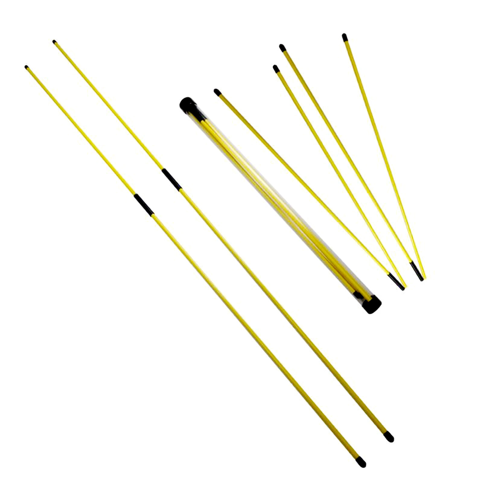 2pcs Folding Golf Alignment Sticks Golf Indicator Golf Training Equipment Accessories