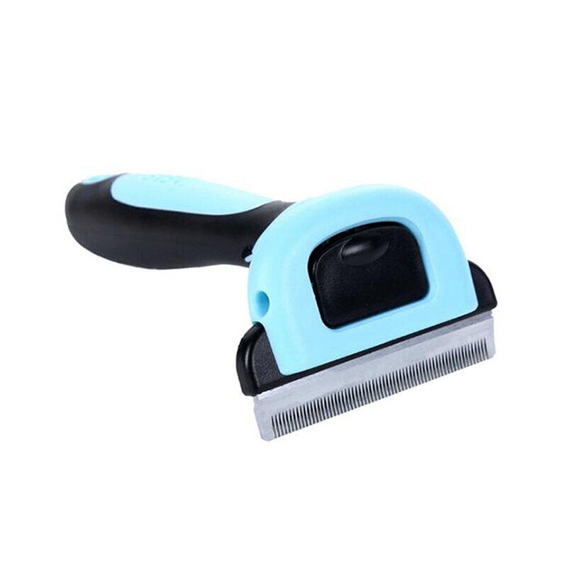 HATELI Dog Cat Pet Hair Brush Trimmer Removal Hair Fur Remover Grooming Shedding Tool Hairbrush Comb Self Clean Slicker for Dogs Cats