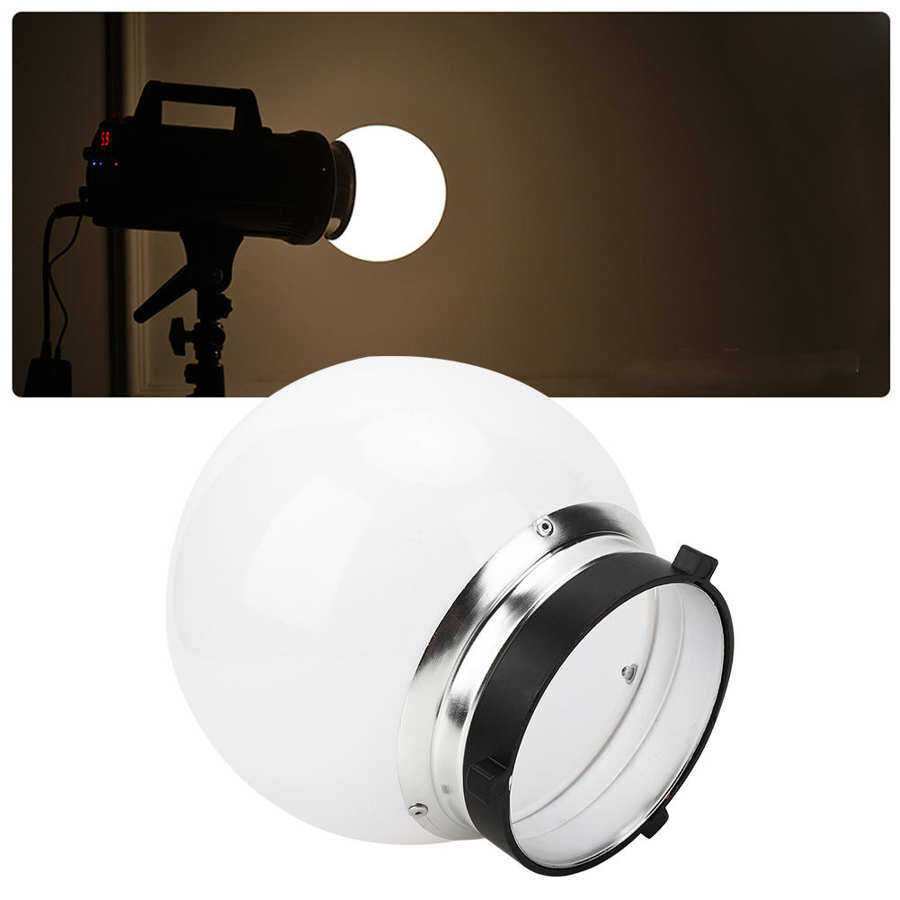 15Cm Soft Light Diffuser Ball General Flash Lampshade For Bowens Mount Light Flash Diffuser Photograpic Studio Accessories