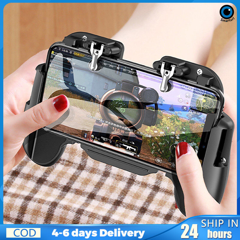 【Giao Hàng Nhanh】tay Cầm Chơi Game PUBG Mobile IOS Android Có Quạt Tản Nhiệt Kích Hoạt Chơi Game