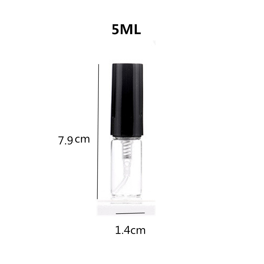 Mini Perfume Spray Container Travel Spray Bottle Portable Glass Perfume Bottle Perfume Dispenser