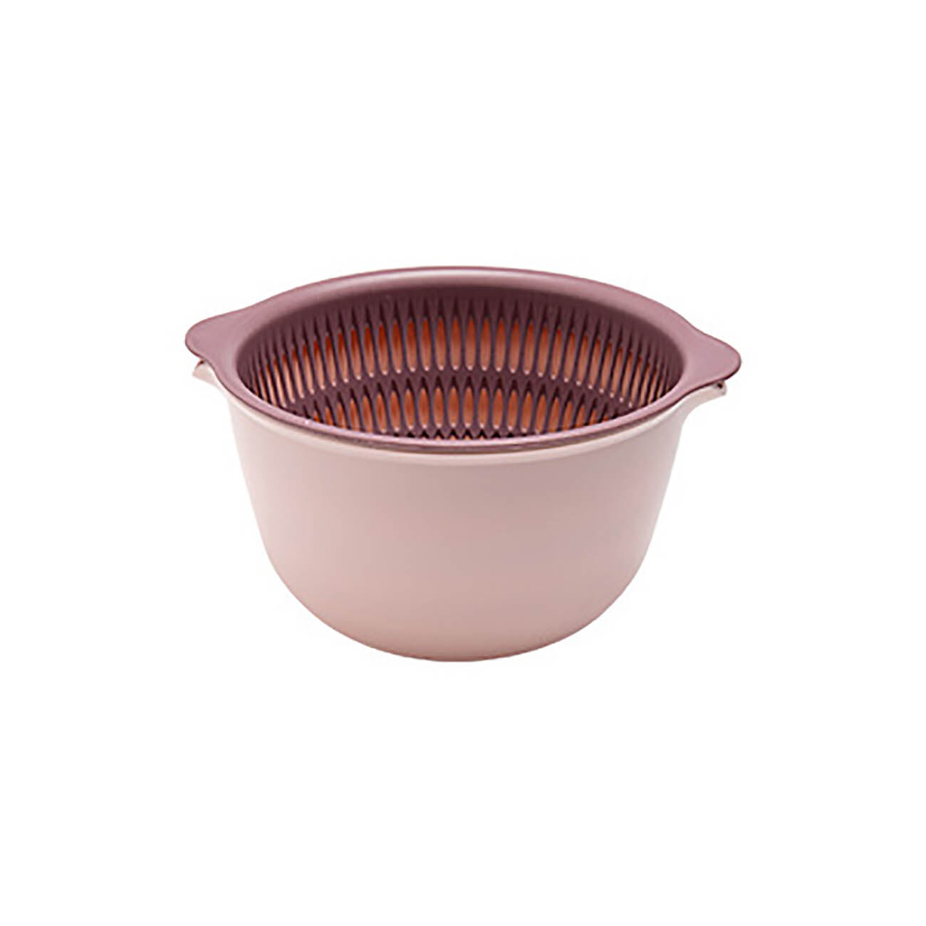 CNMF Double-layer Hollow Vegetable Washing Basket Vegetable Drain Sieve Kitchen Fruit Storage Basket Drain Basket