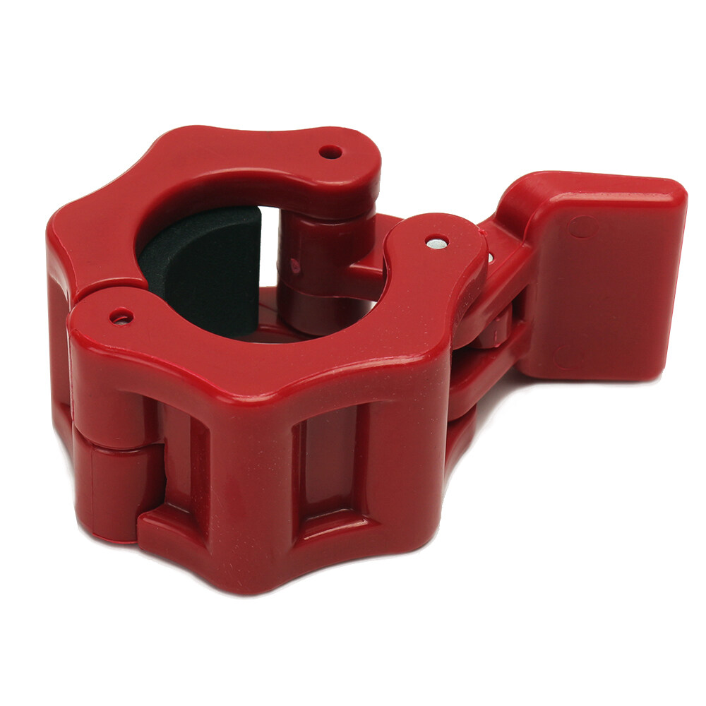 Barbell CLAMP COLLARคู่ที่วางจำหน่ายอย่างรวดเร็วของการล็อค 1 นิ้ว