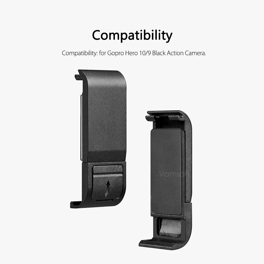 Vamson for Gopro Hero 10 9 Black Tempered Glass Screen Protector Lens ...