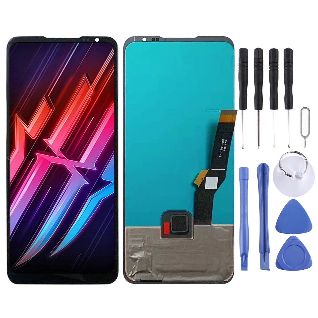 หน้าจอ LCD วัสดุ OLED และชุดประกอบ Digitizer แบบเต็มสำหรับ ZTE Nubia ...