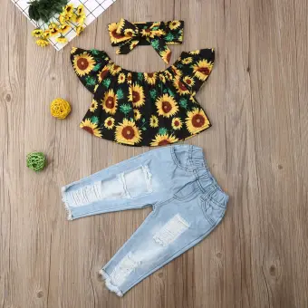 sunflower baby clothes