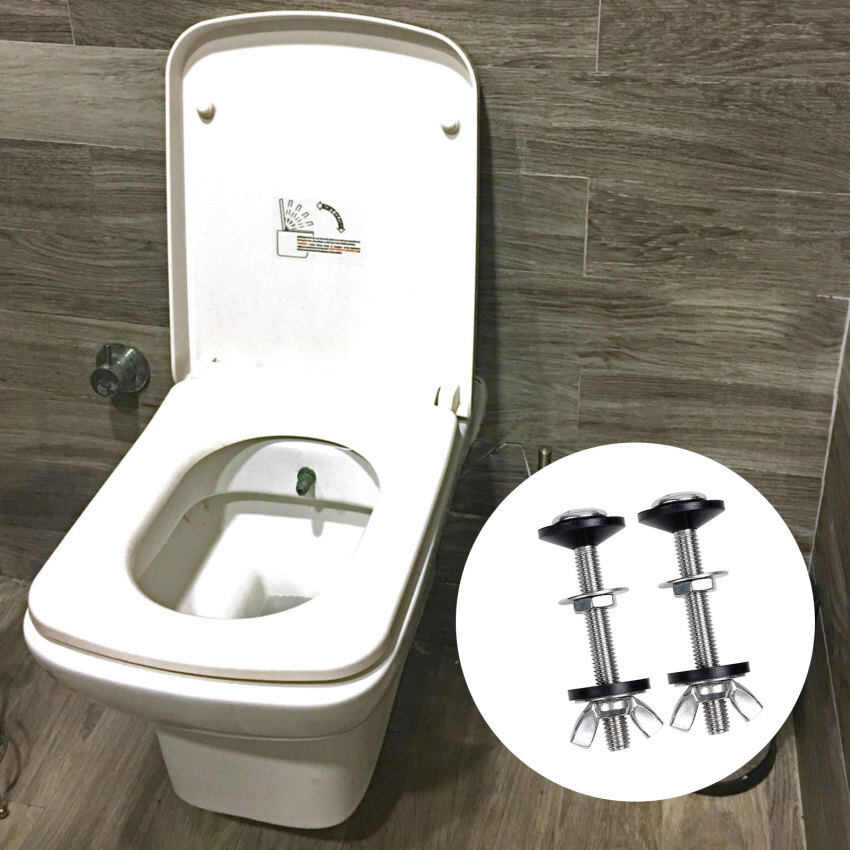 2 Pack Toilet Tank to Bowl Bolt Kits Cistern Bolts Kit,Stainless Steel