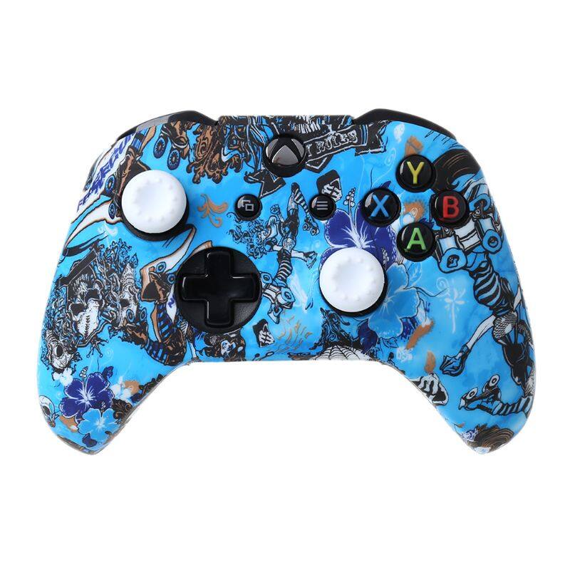 1Set Silicone Protective Skin Case Cover Grips Cap for XBox One X S Controller Protector Gaming Accessories