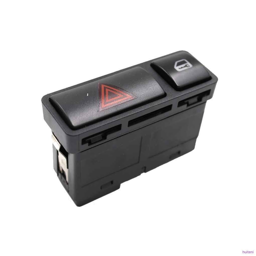[huite]For BMW 3 Series E46 61318368920 Hazard Warnng Light Lock Switch Emergency Flash Light Switch Push Button On/Off Switch