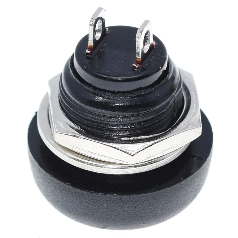 5PCS/10PCS Mini 12mm Waterproof Momentary ON/OFF Push Button Round Switch PBS-33B