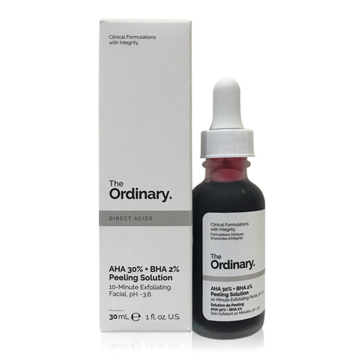 The ordinary aha 30% + bha 2% peeling solution 30ml