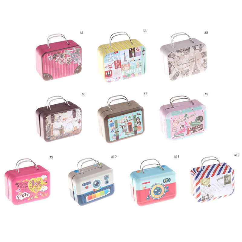 diy miniature doll mini suitcase bag