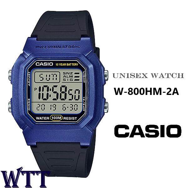 CASIO ORIGINAL W 800HM SERIES YOUTH DIGITAL UNISEX WATCH W 800HM