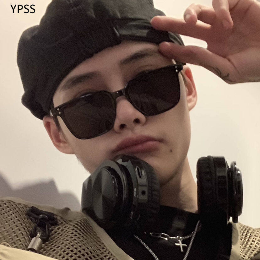 2021 New Sunglasses for Men Korean Style Polarized Driving AntiUV Cycling Retro Tinted Shades