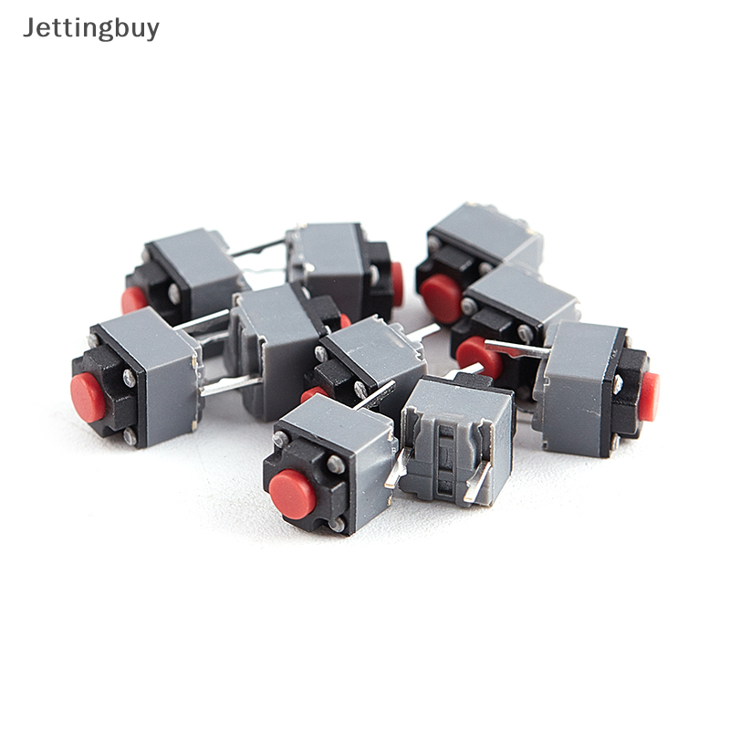 【Jettingbuy】 Flash Sale 10Pcs Kailh Mute Button 6x6x7.3 Silent Switch Wireless Mouse Button Micro Switch