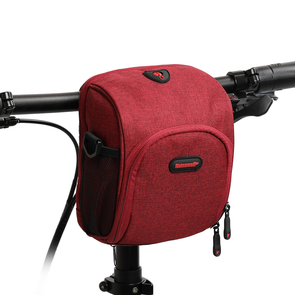 Rhinowalk Bicycle Front Bag Bicycle Handlebar Bag Cycling Waterproof Basket Pannier Frame Tube Handlebar Phone Holder Shoulder Bike Bag Bicycle Accessories