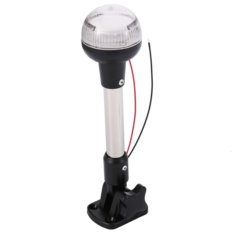 LED AllRound Boat Stern Light FoldDown Boat Anchor Light for Pontoon