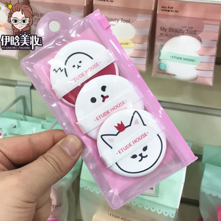 Korea Counter ETUDE RUMAH Kucing Kepala Udara Bantal Ajaib Puff 