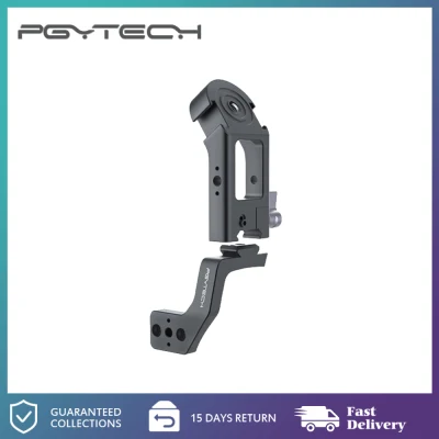 PGYTECH RONIN S/SC HANDGRIP MOUNT with 3 Alai positioning 1/4 interfaces Handle Handgrip Stabilizer with 2 Cold Shoe Mount for DJI