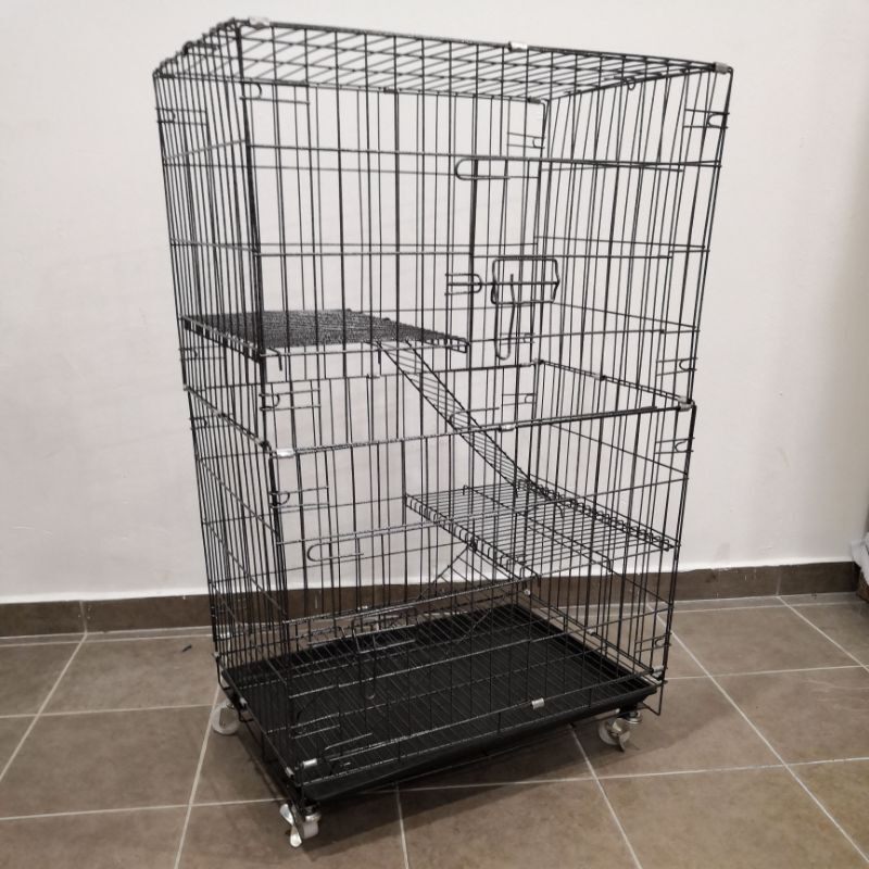 2 level cat cage