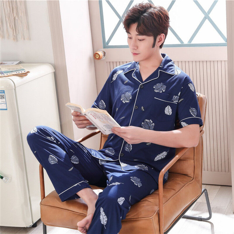 Dora Shop1】Pyjamas Short Silk Short Night Dress Ready Stock