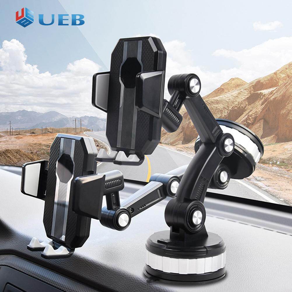 Universal Car Phone Holder Center Console Smartphone Mount Bracket Windscreen Support