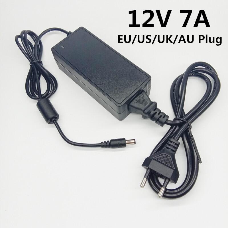 12V 7A 12 V 12 volt AC to DC Power Supply universal power adapter
