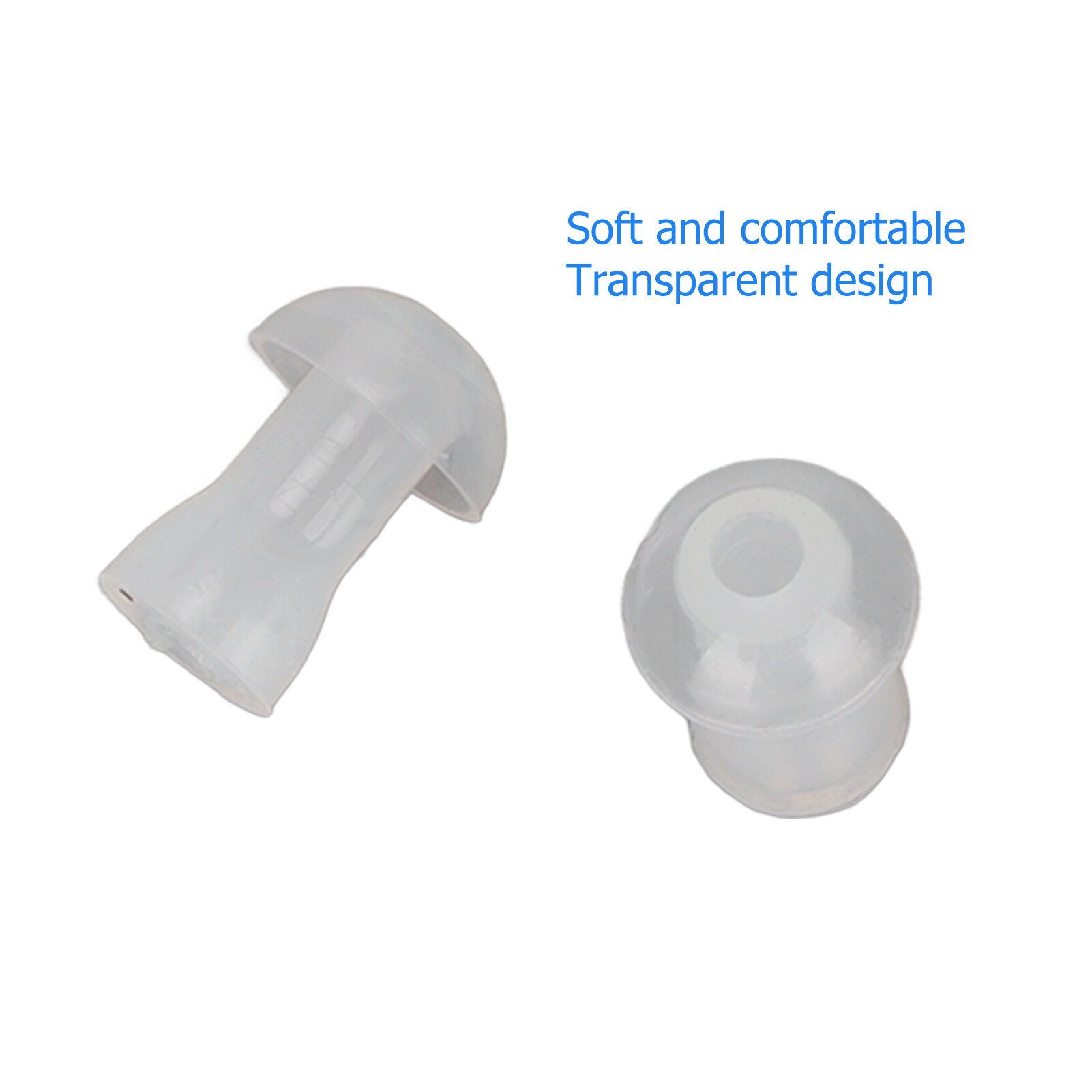 Máy trợ thính Khuyên tai có thể giặt thay thế Silicone mái vòm Máy trợ thính khuyên tai cho BTE sau tai