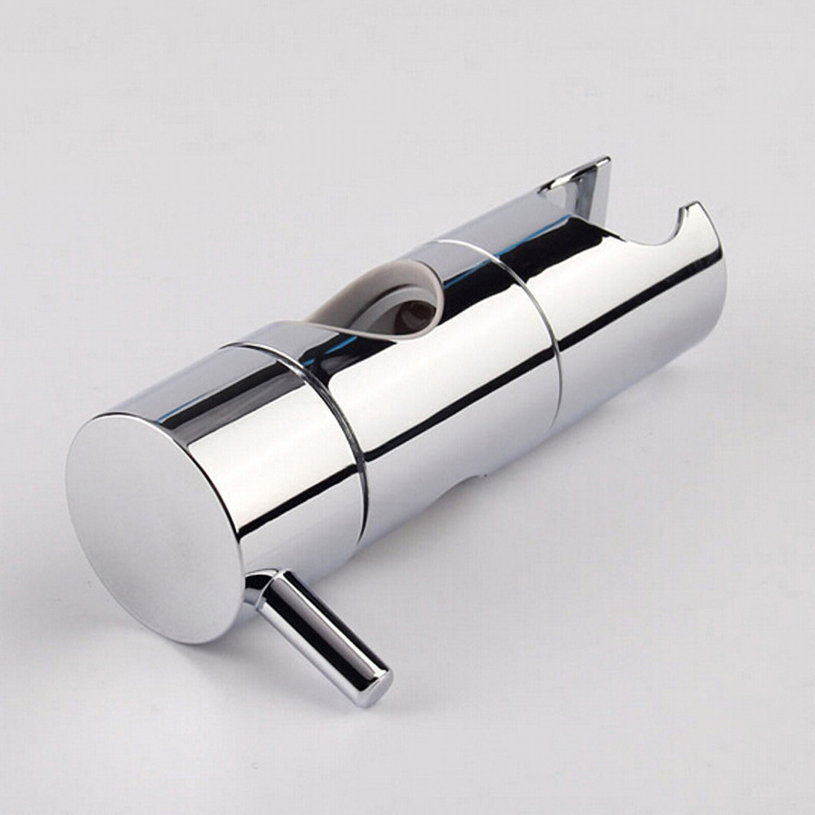 Smart Sensor Adjustable Shower Head Holder For Slide Bar Rail Head Bracket Holder Handheld Shower Head Holder Bracket 360 Degree Rotation Sprayer Holder Polished Chrome