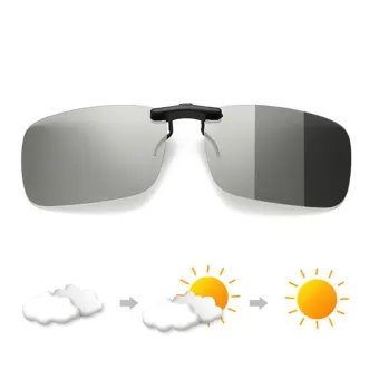 photochromic clip on sunglasses